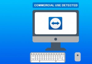 Windows 10 で商用利用が検出された TeamViewer を修正する 
