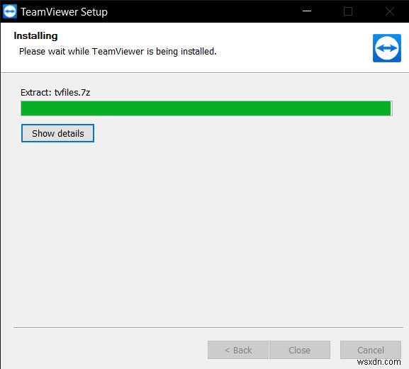 Windows 10 で商用利用が検出された TeamViewer を修正する 