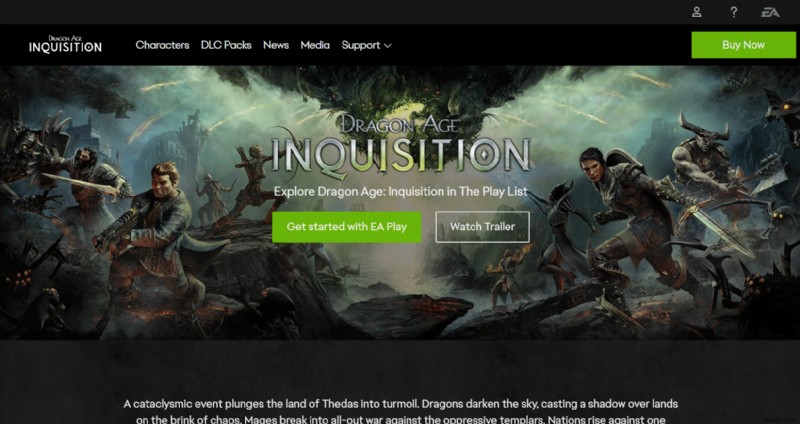 デスクトップの Windows 10 への Dragon Age Inquisition のクラッシュを修正 