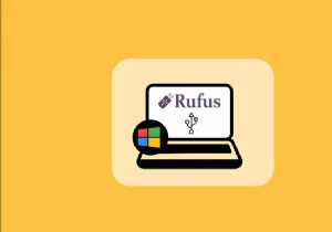 Rufus を使用して Windows To Go USB ドライブを作成する方法