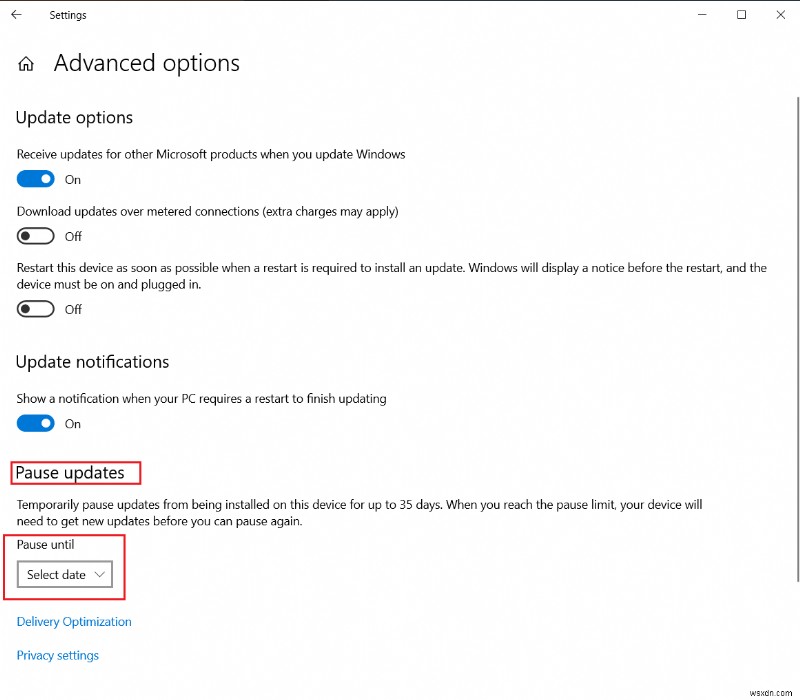 Windows 10でWindows Updateが永久にかかる問題を修正 