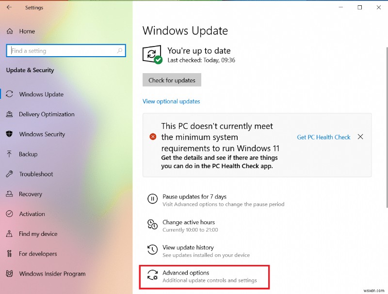 Windows 10でWindows Updateが永久にかかる問題を修正 