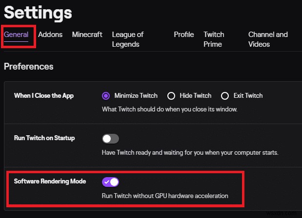 Windows 10でTwitch Modがロードされない問題を修正 