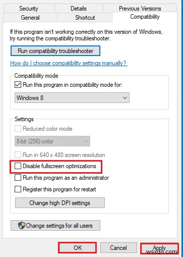 Windows 10でフルスクリーンが機能しない問題を修正 