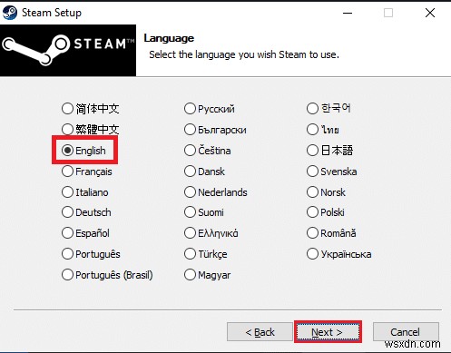 Windows 10 で Steam クライアントの Bootstrapper が応答しない問題を修正 