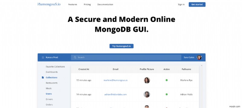 16 の最高の MongoDB GUI アプリ 