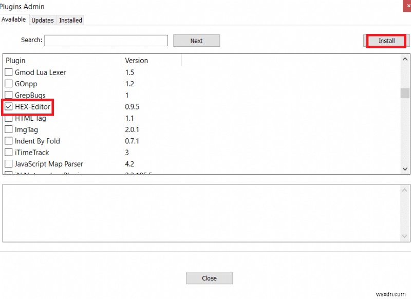 Windows 10にHex Editor Notepad ++をインストールする方法 