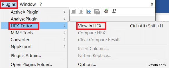 Windows 10にHex Editor Notepad ++をインストールする方法 