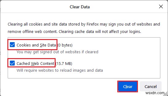 Windows 10 での Firefox PR END OF FILE エラーの修正