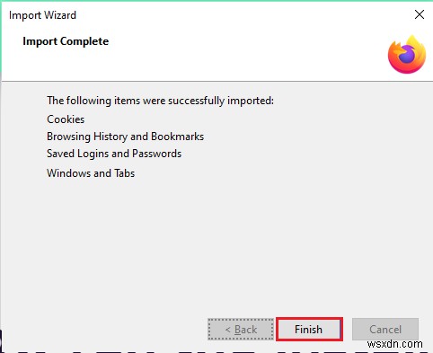 Windows 10 での Firefox PR END OF FILE エラーの修正