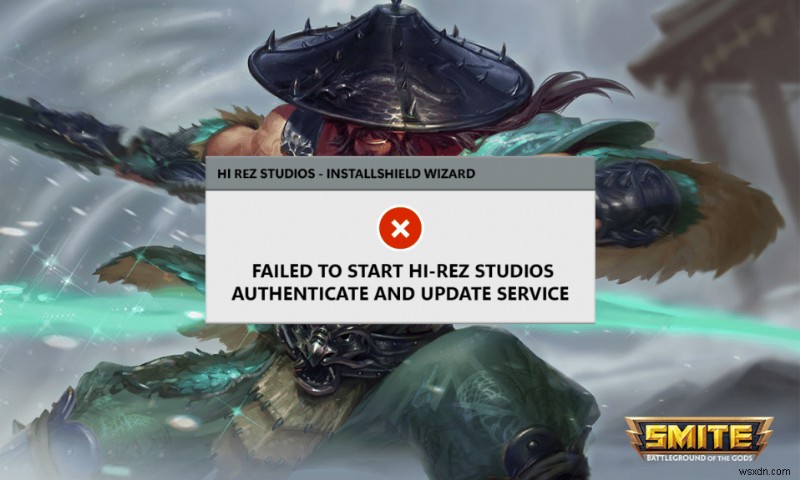 Hi Rez Studios認証および更新サービスエラーを修正 