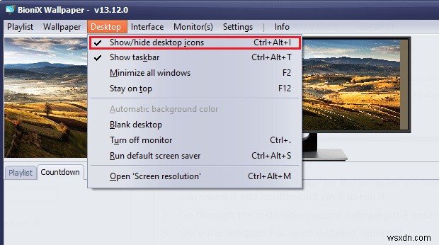 Windows 10 で GIF を壁紙として設定する方法