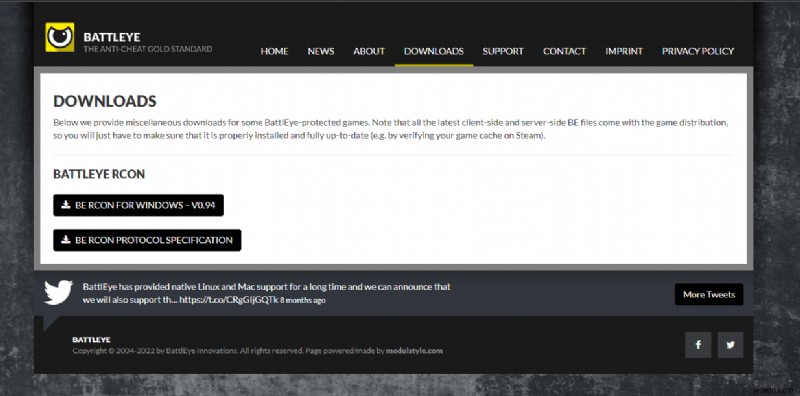 BattlEye サービスの一般的なエラーを初期化できなかった問題を修正 