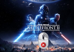 Windows 10でBattlefront 2マウスが機能しない問題を修正 