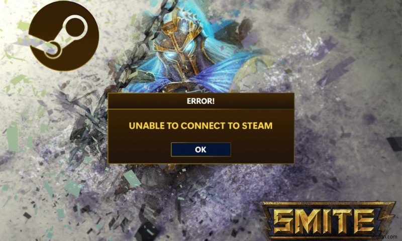 SMITE が Steam に接続できない問題を修正する 4 つの方法 