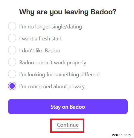 Badoo アカウントを削除する方法 