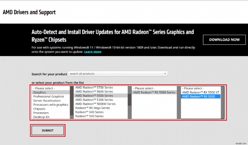 Windows 10 での AMD Radeon WattMan のクラッシュを修正する