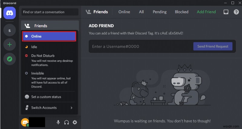 Windows 10 の Discord アイコンの赤い点を修正