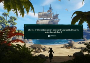Sea of​​ Thieves サービスが一時的に利用できない問題を修正する Lavenderbeard