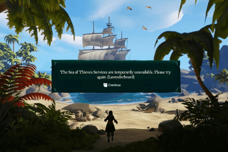 Sea of​​ Thieves サービスが一時的に利用できない問題を修正する Lavenderbeard