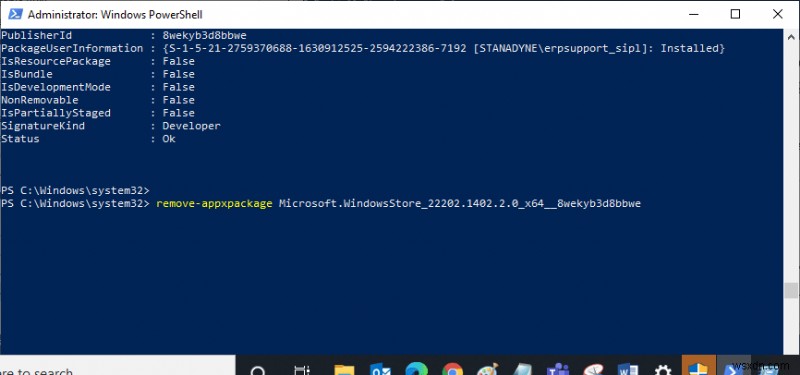 Windowsストアエラーコード0x80073CF3を修正 