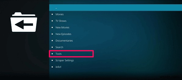 Windows 10でのKodi検索エラーを修正 