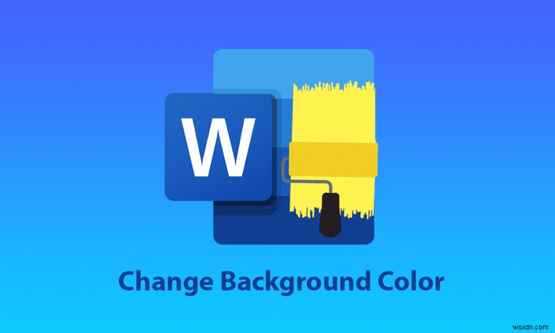 Microsoft Word で背景色を変更する方法 