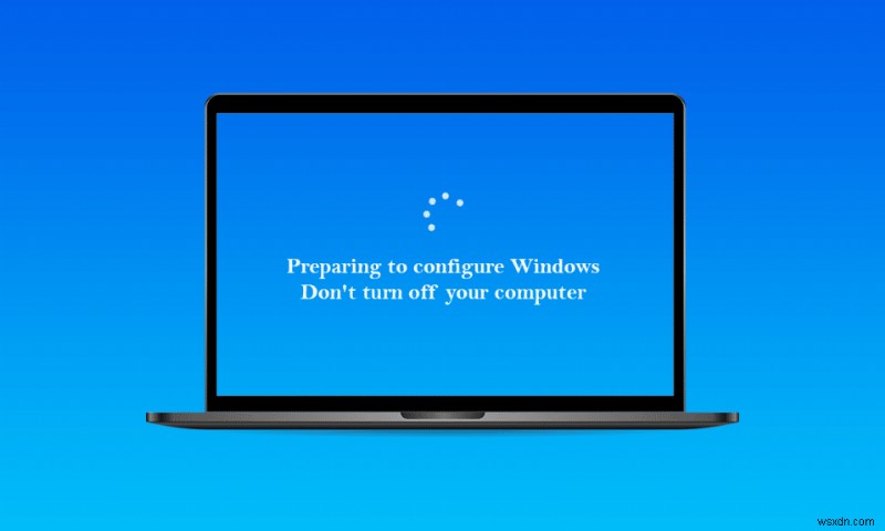 Windows 10 の構成準備中にスタックする問題を修正 