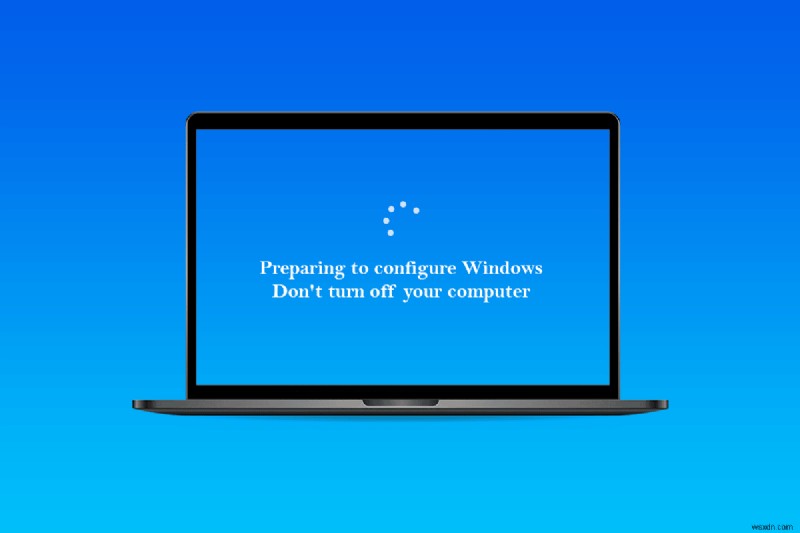 Windows 10 の構成準備中にスタックする問題を修正 