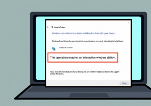 「この操作には対話型ウィンドウ ステーションが必要です」エラーの解決方法【Windows 10/7対応】
