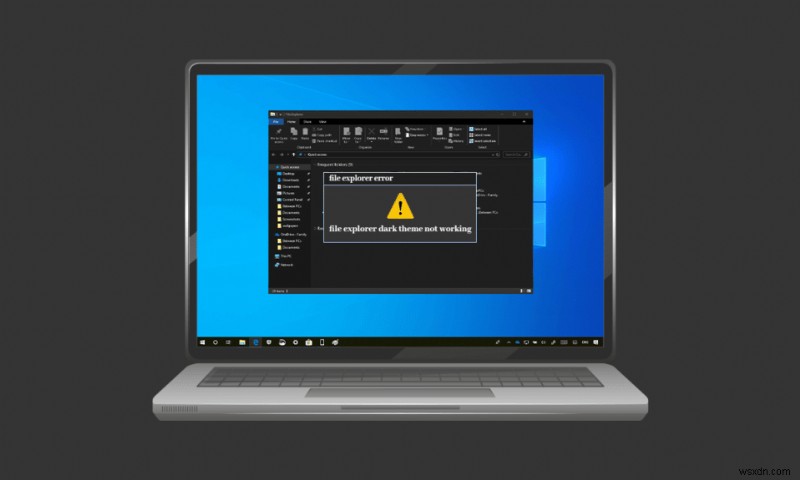 Windows 10 でファイル エクスプローラーのダーク テーマが機能しない問題を修正