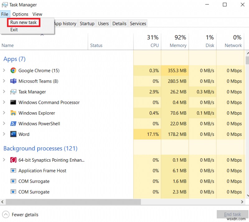 Windows 10 で SearchUI.exe Suspended エラーを修正 