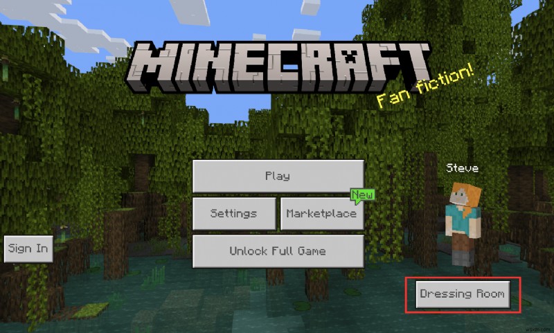 Minecraft PC でスキンを変更する方法