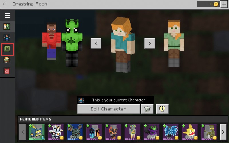 Minecraft PC でスキンを変更する方法
