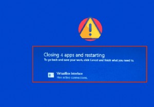 【Windows 10】「VirtualBoxインターフェースにアクティブな接続があります」エラーの解決方法15選