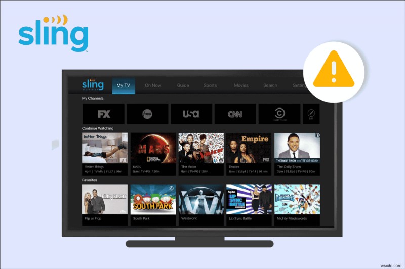 Windows 10でのSling TV Downの修正 