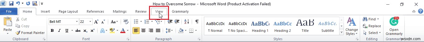 Word 2010 でページを削除する方法