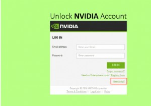 Windows 10でNVIDIAアカウントがロックされた時の対処法【6つの解決策】