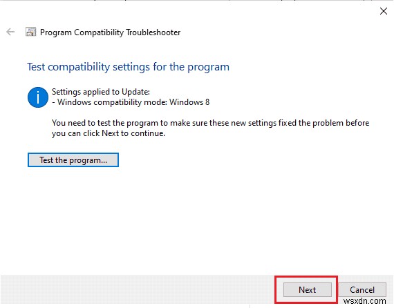 Windows 10でエラー1105の不一致を修正 
