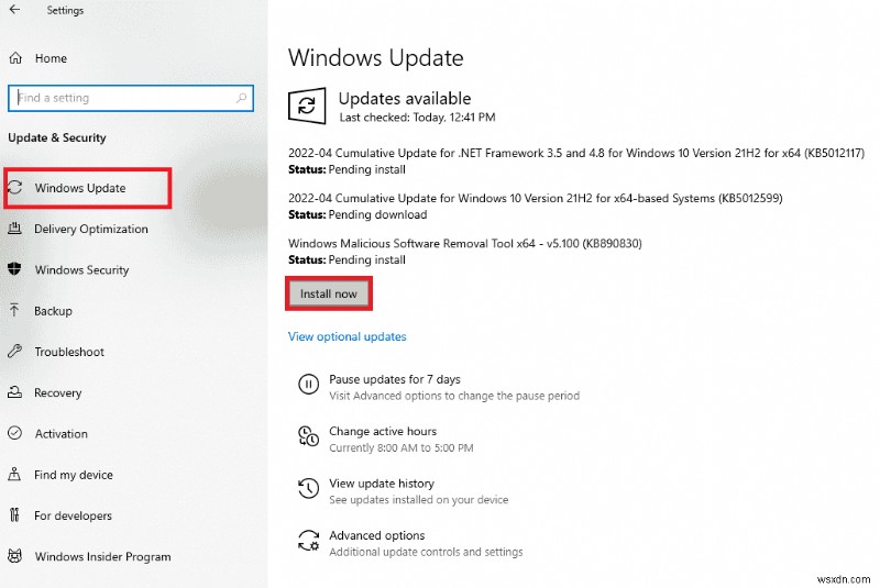 Windows 10 で発生元エラー 65546:0 を修正 