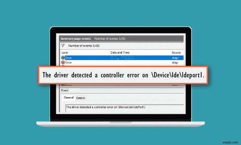 デバイス IDE Ideport のコントローラ エラーを修正