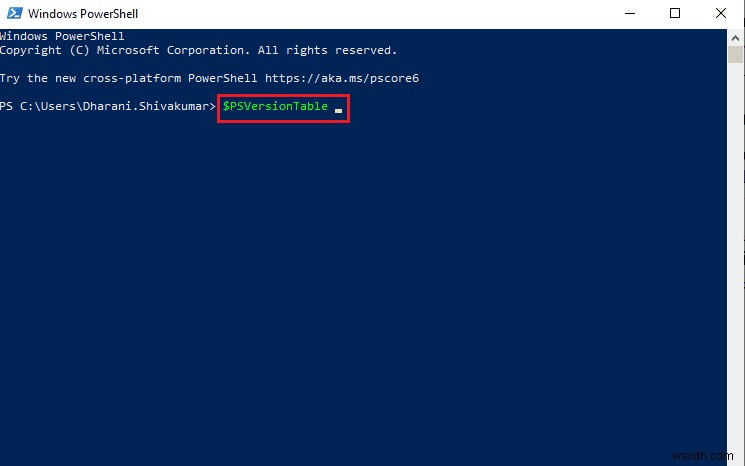 Windows 10 で PowerShell のバージョンを確認する方法 