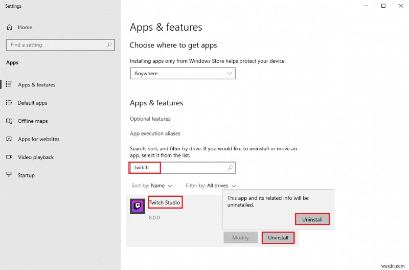 Windows 10 で Twitch が全画面表示にならない問題を修正