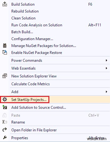 プログラムを開始できない問題を修正 Visual Studio アクセスが拒否されました 