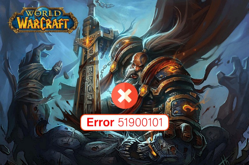 Windows 10 で World of Warcraft エラー 51900101 を修正 