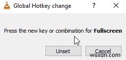 Windows 10で機能しないVLCホットキーとショートカットを修正 