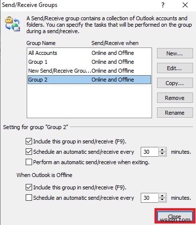 Windows 10 で Outlook エラー 0x8004102a を修正する 
