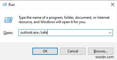 Windows 10 で Outlook エラー 0x8004102a を修正する 