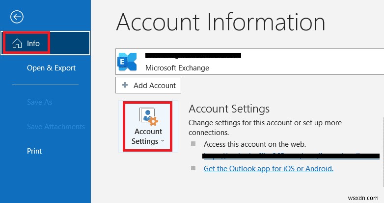 Windows 10 で Outlook エラー 0x8004102a を修正する 