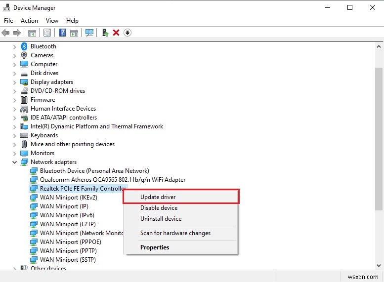 ドライバの IRQL が Rtwlane Sys エラー以下でないことを修正